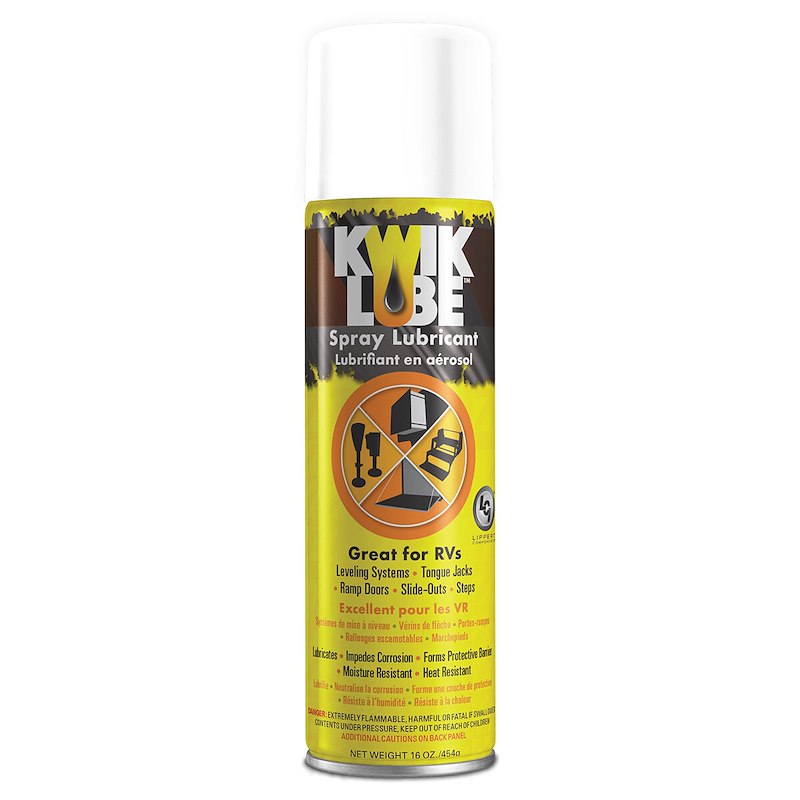 Lubrifiant Lippert KwikLube 13-9470 pour extensions, marches et vérins de VR