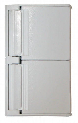Couvercle de prise double Valterra 72-6447 blanc avec joints et clapets autofermants