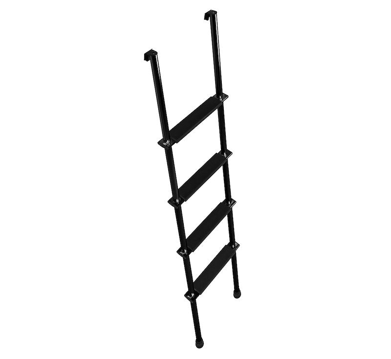 Échelle de lit superposé Stromberg Carlson 60 po noire en aluminium