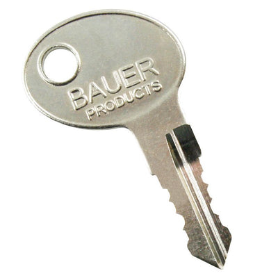 Bauer 967 Replacement Key for RV900 Lock Series