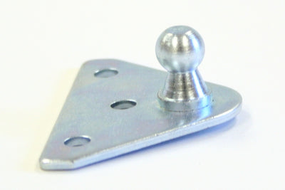 Flat Support for Door Shock Absorber with 10 mm Ball Joint