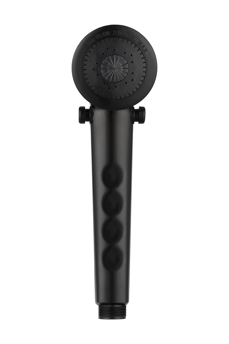 Pommeau de Douche à Main Noir Dura Faucet 10-1208 | Économie d’Eau VR & Camping
