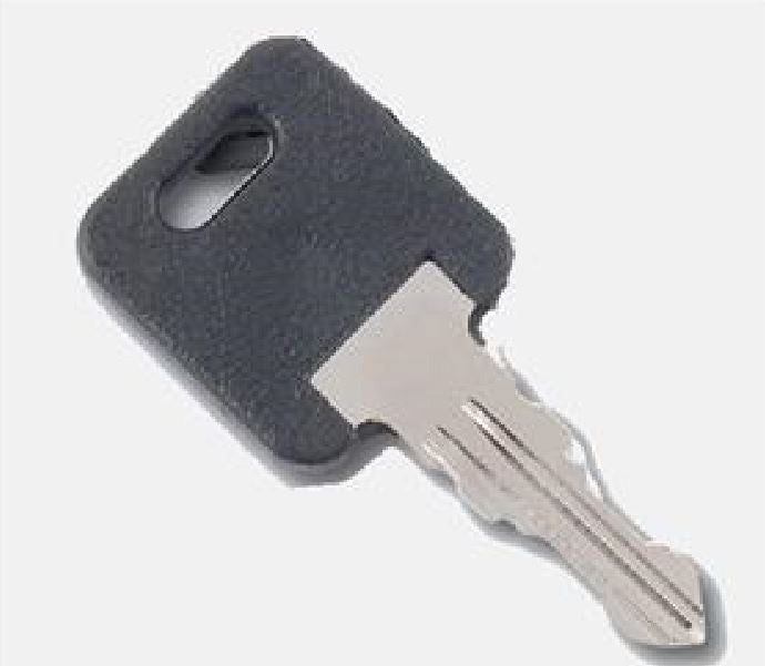 Clé Fastec code 330 pour serrure de porte roulotte VR