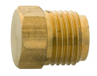 JR Products Brass Plug 1/4" MPT – Leak Prevention for RV Pipes