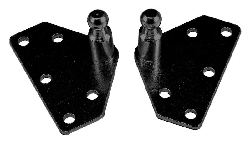 Flat Black Gas Strut Mounting Bracket - Set of 2 - JR Products