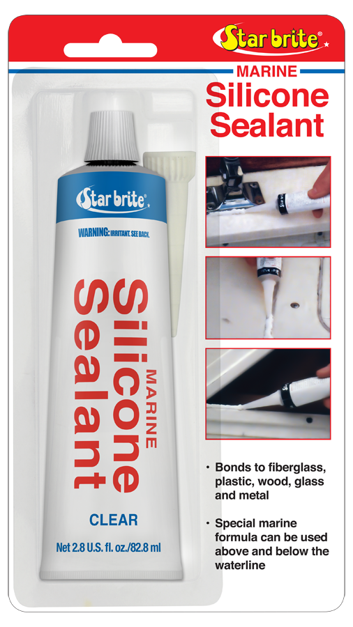 Star Brite Transparent Marine Silicone Sealant – High Performance Waterproofing