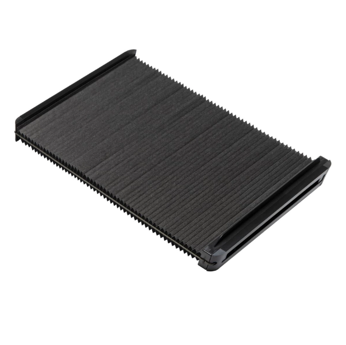 Lippert Thin Shade EcoCell Black RV Door Blackout Shade