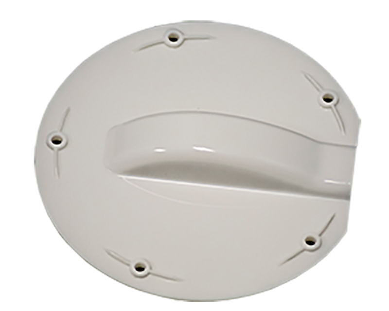 King 24-4867 Waterproof Dual Cable Antenna Entry Plate for RV