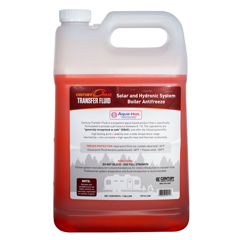 AquaHot Antifreeze Heating Liquid Propylene Glycol -100°F