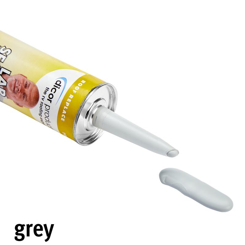 EPDM, TPO, PVC Roof Sealant - 10.3 oz Tube for Edges, Vents, and Pipes