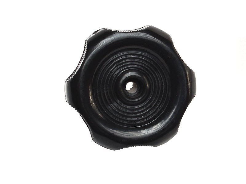 RV Designer Window Crank Handle 23-0564 – 2-1/4 in, 1/2 in Shaft, Black Plastic