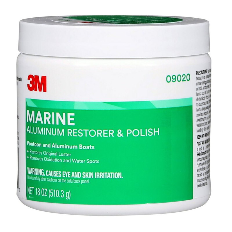3M Marine Aluminum Polish Compound 09020 | Oxidation Removal