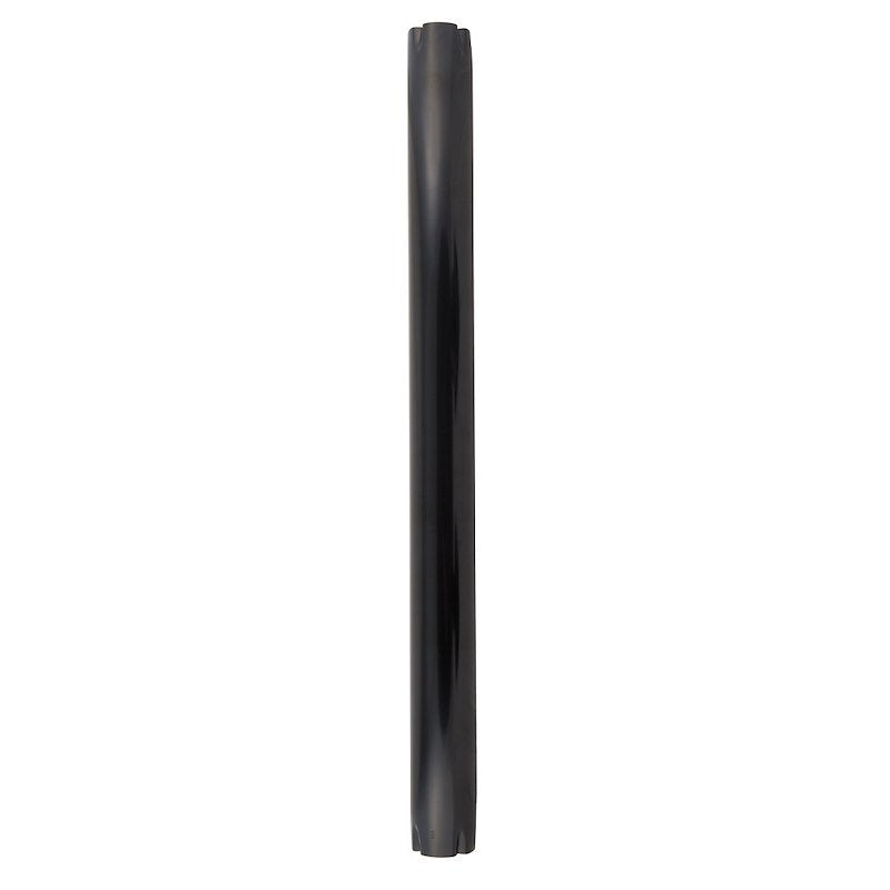 Pied de table tubulaire en acier noir - 27-1/2 pouces