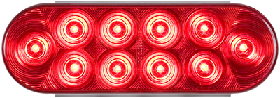 Optronics STL72 Submersible Oval LED Tail Light - Stop/Turn/Position