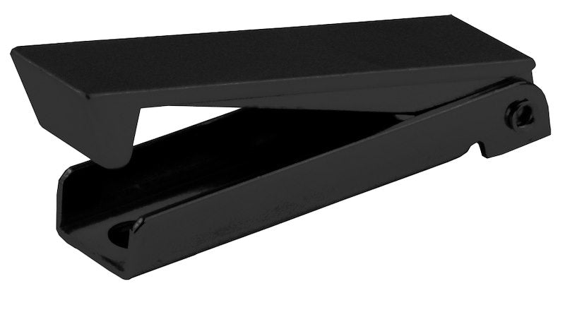 Black RV Cargo Door Catch with Screws - Set of 2