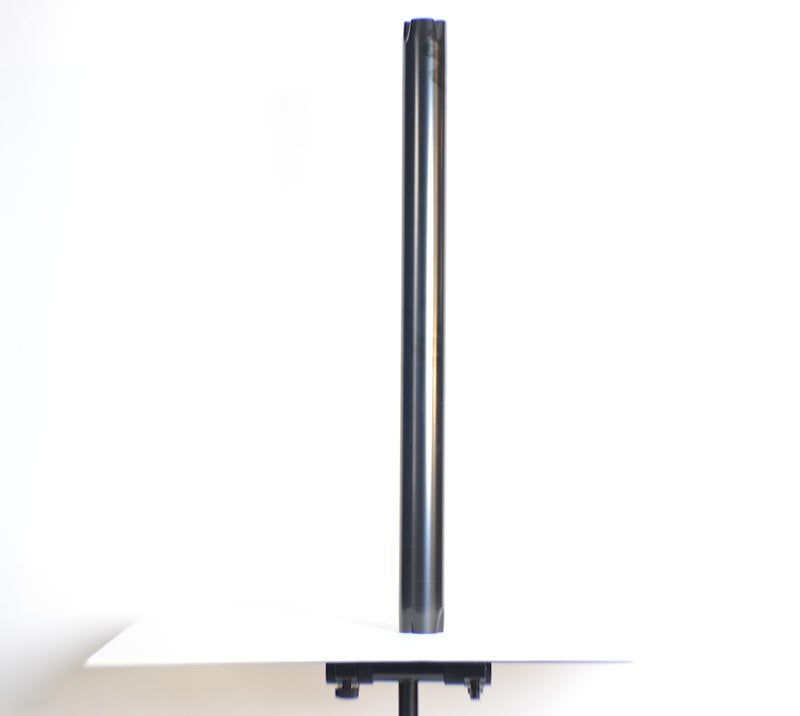 Patte de table fixe 29,5" en acier noir pour VR