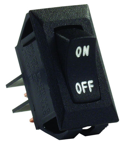 Interrupteur à bascule multi-usage 12V, 16A, SPST, Noir pour VR et accessoires
