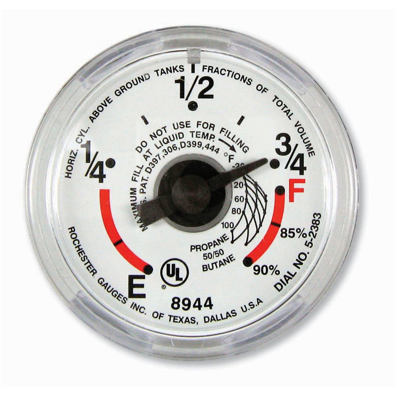 Indicateur de niveau de propane Manchester Tank 06-0215 pour VR
