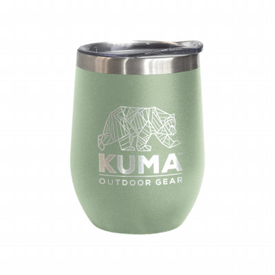 Gobelet à Vin Kuma Isotherme en Acier Inoxydable - Double Paroi, Couvercle Anti-Éclaboussures, Sans BPA