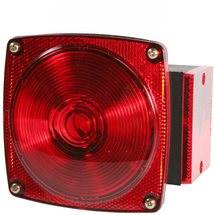 Lentille de remplacement rouge pour feu de remorque