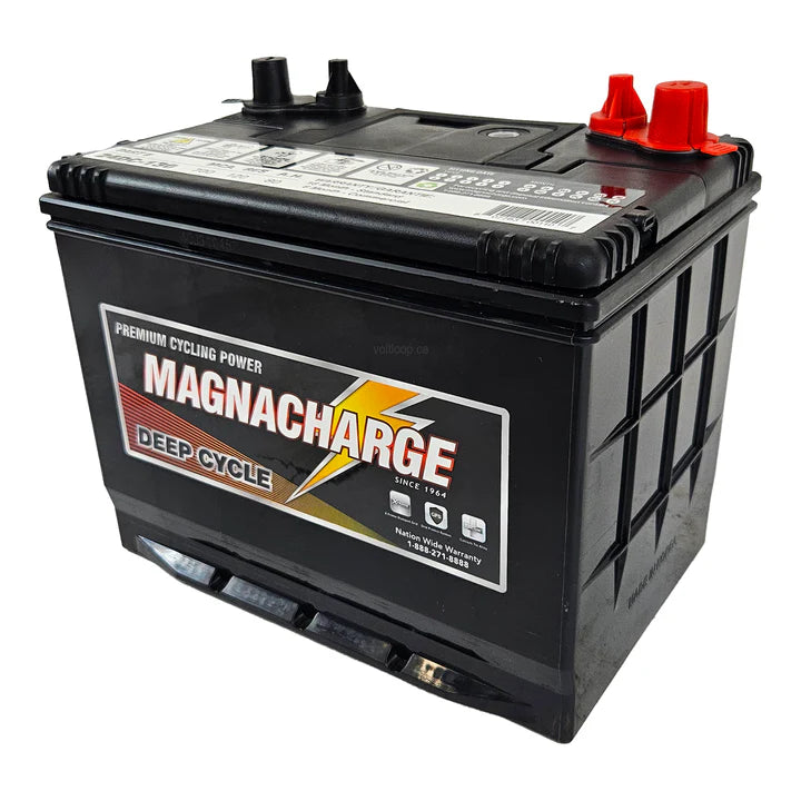 Batterie 12V double usage Magnacharge 24DC-130 – Groupe 24, 80 Ah