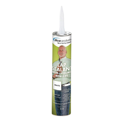 Scellant de Toit EPDM TPO Dicor Diflex II – Étanchéité Flexible pour Bords et Ventilations – Tube 10oz