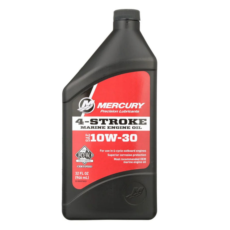 Huile moteur Mercury Marine 4 Temps SAE 10W30 | Protection marine haute performance
