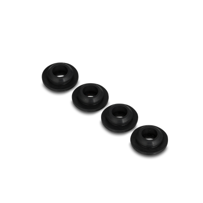 Ensemble de 4 oeillets pour grille de cuisinière Atwood/Wedgewood en caoutchouc noir - Performance et durabilité