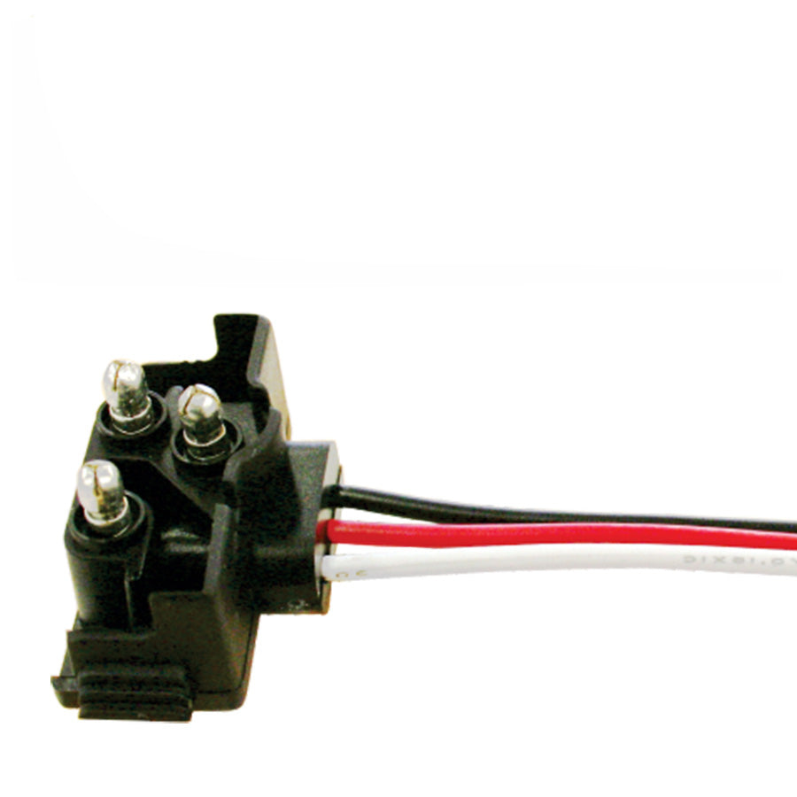 Connecteur 3 fils 12" 90° pour système électrique de remorque