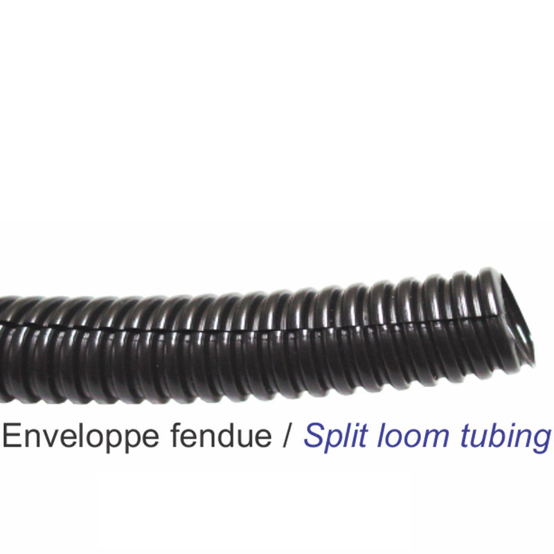 Gaine Flexible pour Fils Fendue 3/4" ou 1" - VENDU AU PIED