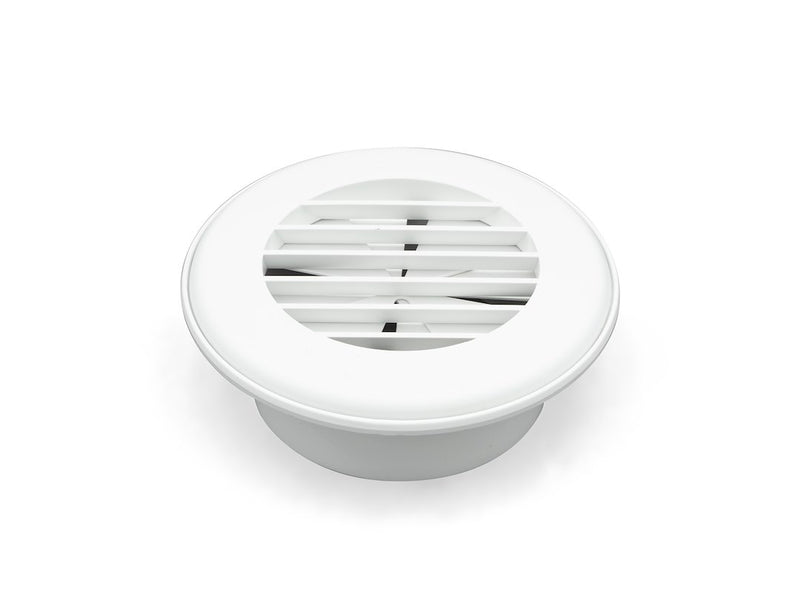 Registre de plafond 4'' blanc