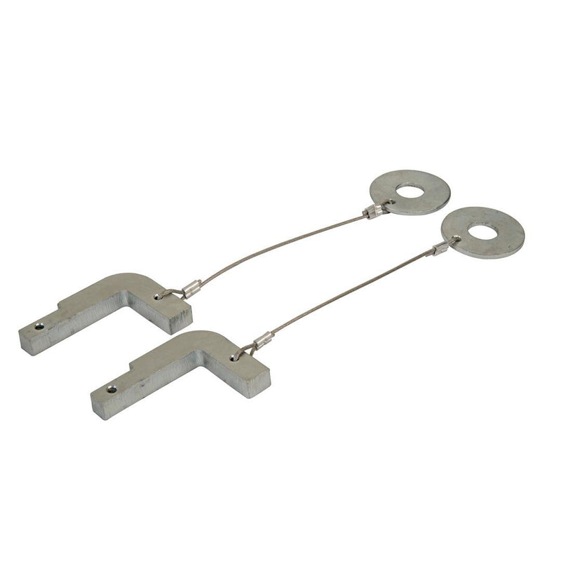 2 Pin en ''L'' assembler pour barre de torsion Husky