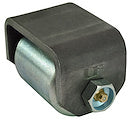 Trailer hitch roller; Use with all