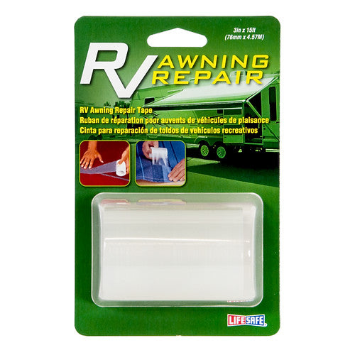 Ruban de Réparation pour Auvent RV - Transparent, Résistant, 15 Pieds