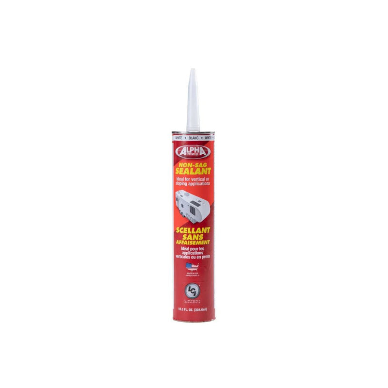 Scellant Alpha Systems 1010 Low VOC - Blanc (10.3 oz) | Pour Surfaces Verticales et Inclinées