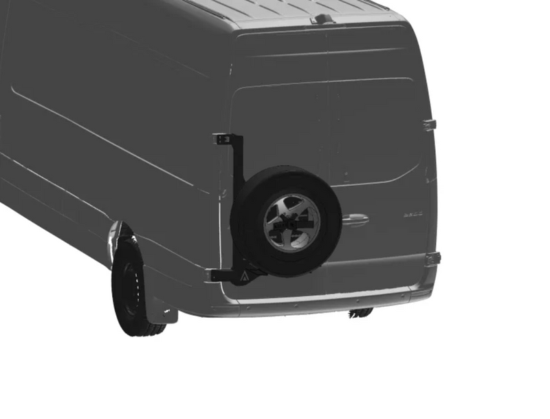 Support de pneu de secours ATLAS RC pour porte arrière de van