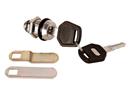Cylindre de Serrure pour Compartiment de VR - Serrure Cam Standard Résistante aux Intempéries - 1-1/2 Pouce, 2 Clés, Caoutchouc Silicone