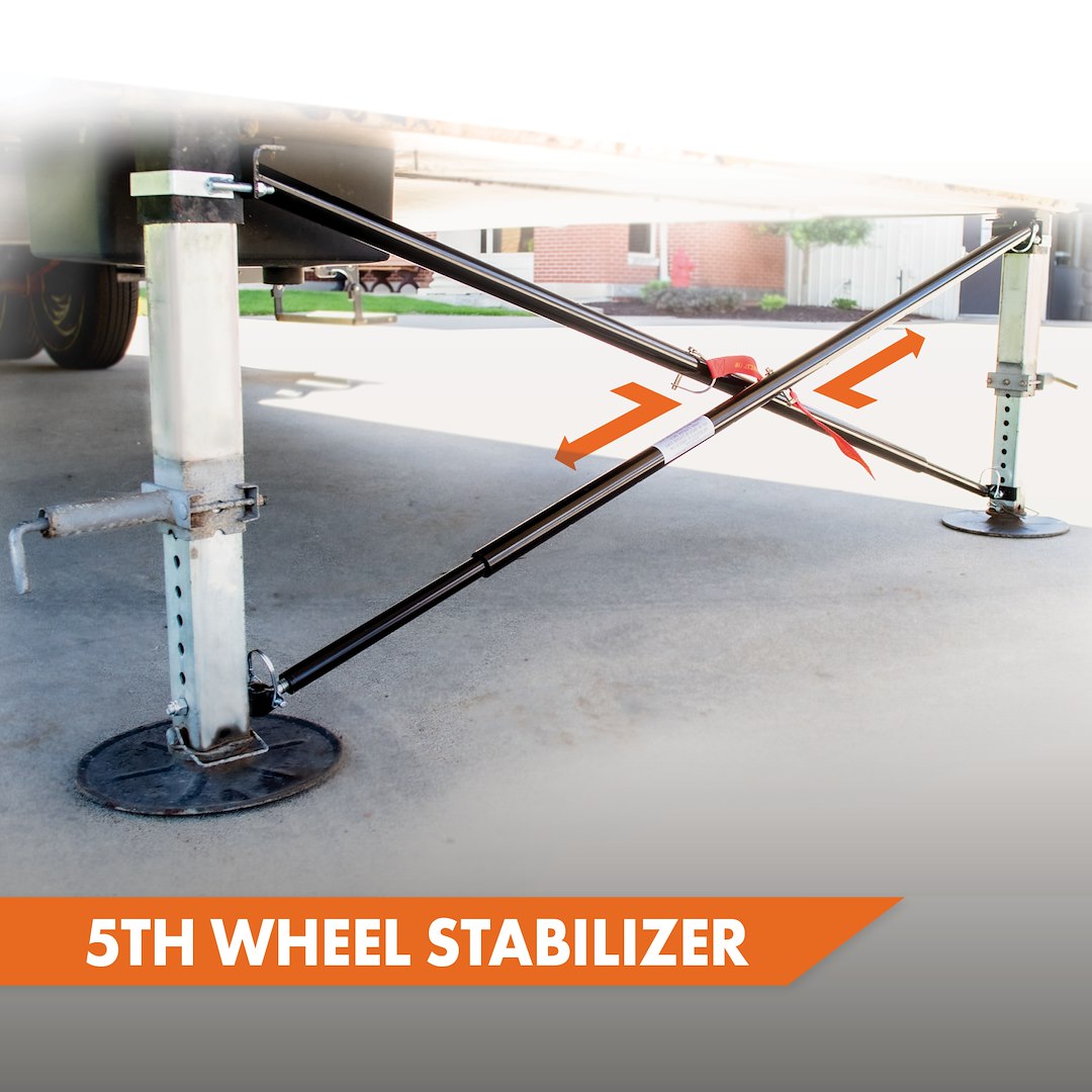 Stabilisateur de train d'atterrissage de remorque