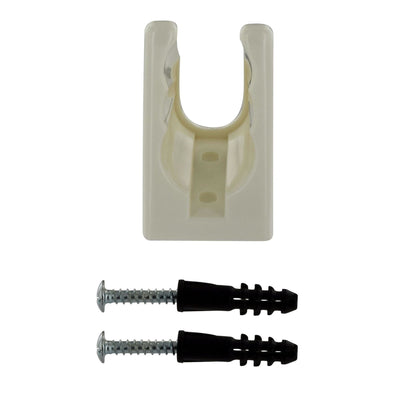 Phoenix Products Wall-Mounted Shower Head Holder - 3 Positions - White
