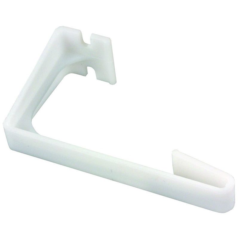 Support de rideau JR Products 20-0051 blanc pour VR | Ensemble de 2