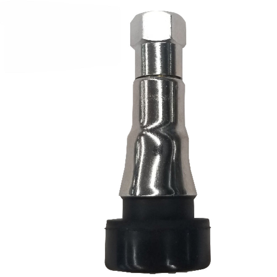 Valve chrome tubeless haute pression pour roue de remorque