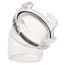 Adaptateur de tuyau d'égout pour VR | 45° Transparent | Raccord rapide Valterra