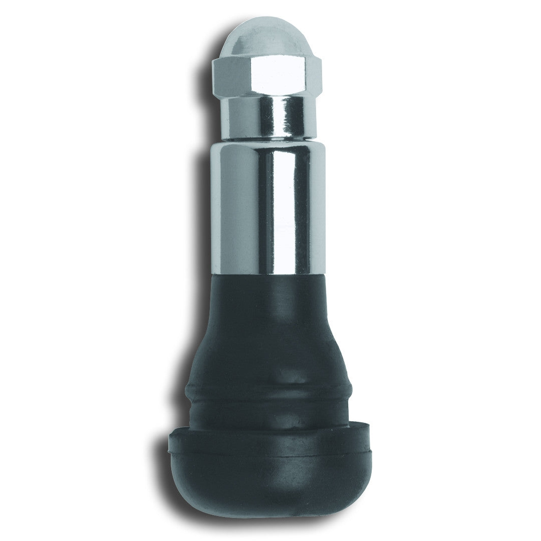 SHORT TIRE VALVE CHROME