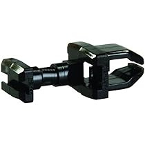Loquet de porte de ventilation pour réfrigérateur – Ensemble de 2 – Noir