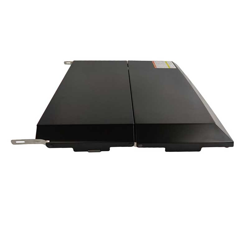 Dometic Foldable Burner Cover for RV Stove 17"/21" – Black Steel
