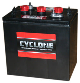Batterie CYCLONE 6V 225AH GC2 – Puissance fiable pour VR, solaire et voiturette