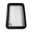 trailer frame and window