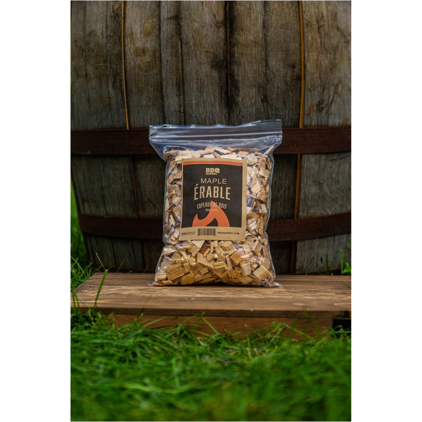 Charbon erable bbq quebec