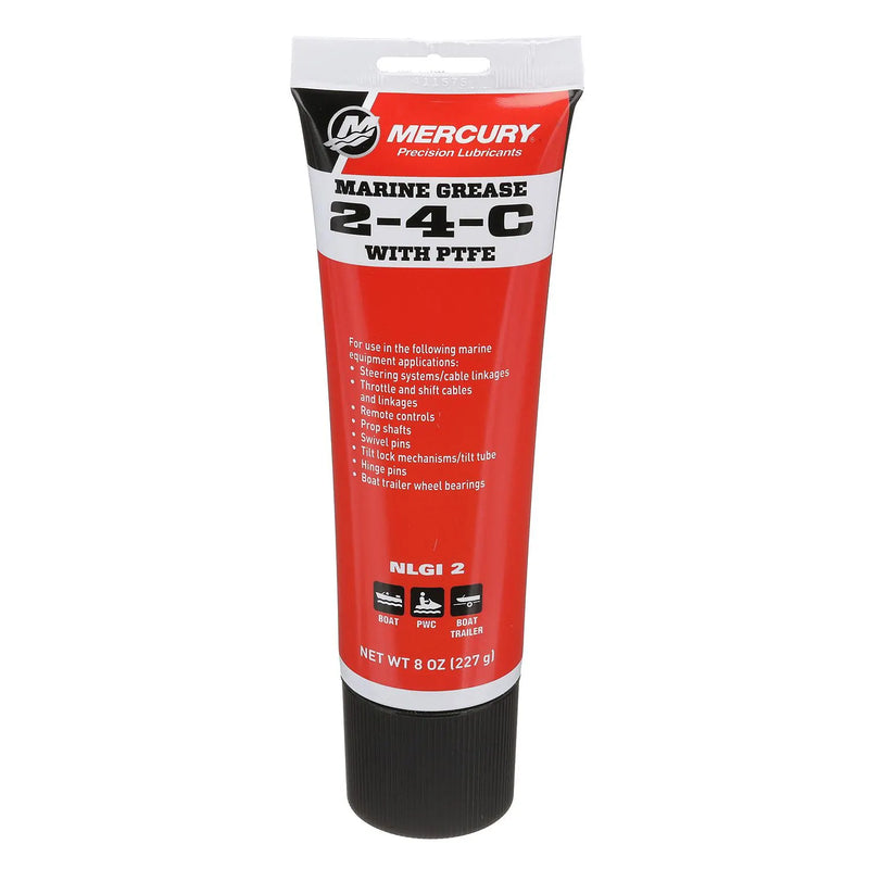 Graisse marine Mercury 2-4-C avec PTFE – Lubrifiant multi-usage haute performance