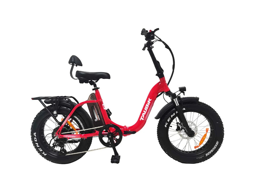 Taubik Escape – Vélo Électrique Pliable 500W | Autonomie 100 km | UL2849 Certifié
